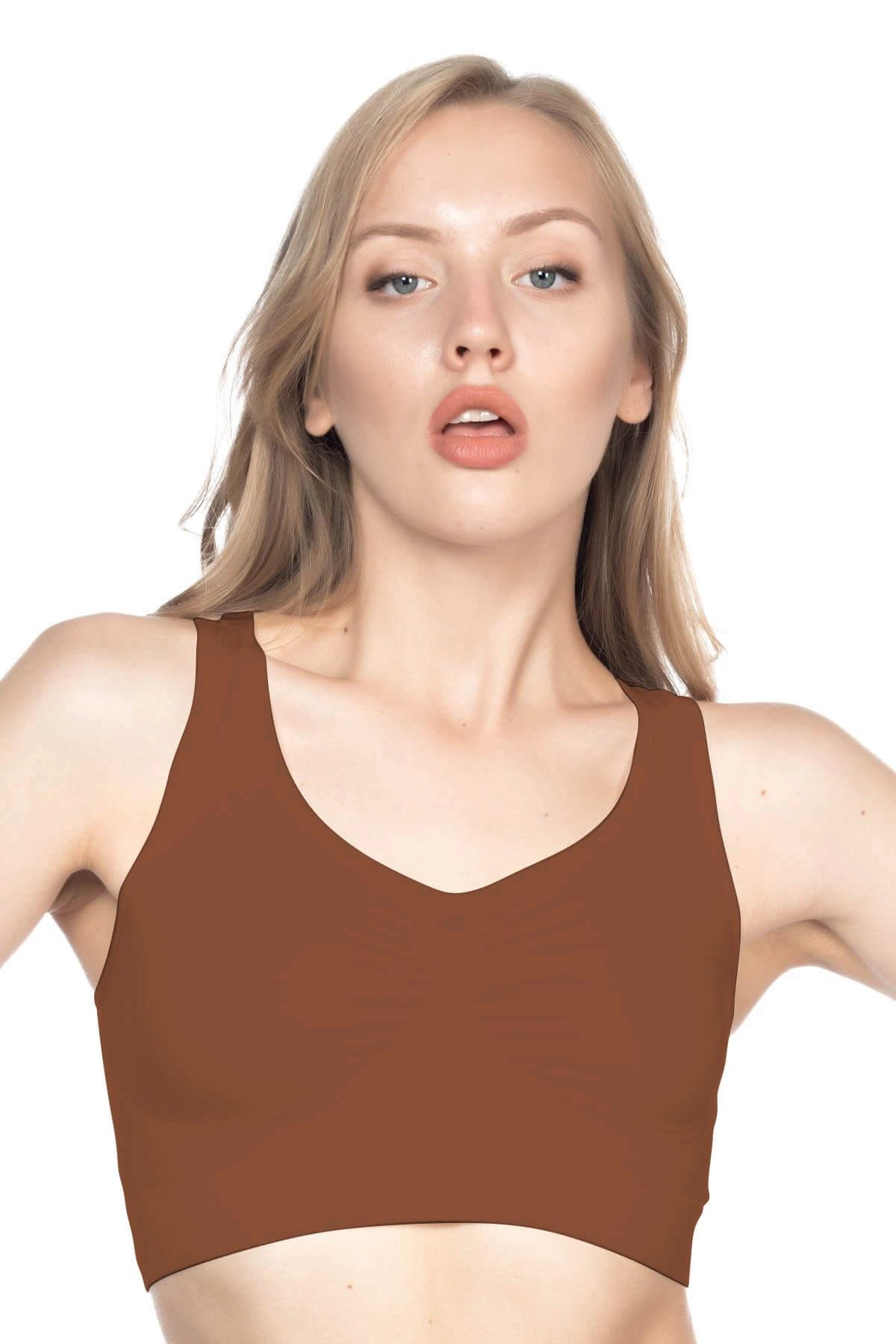 Kahve Mı Emay 4001 Soft Sporcu Büstiyer