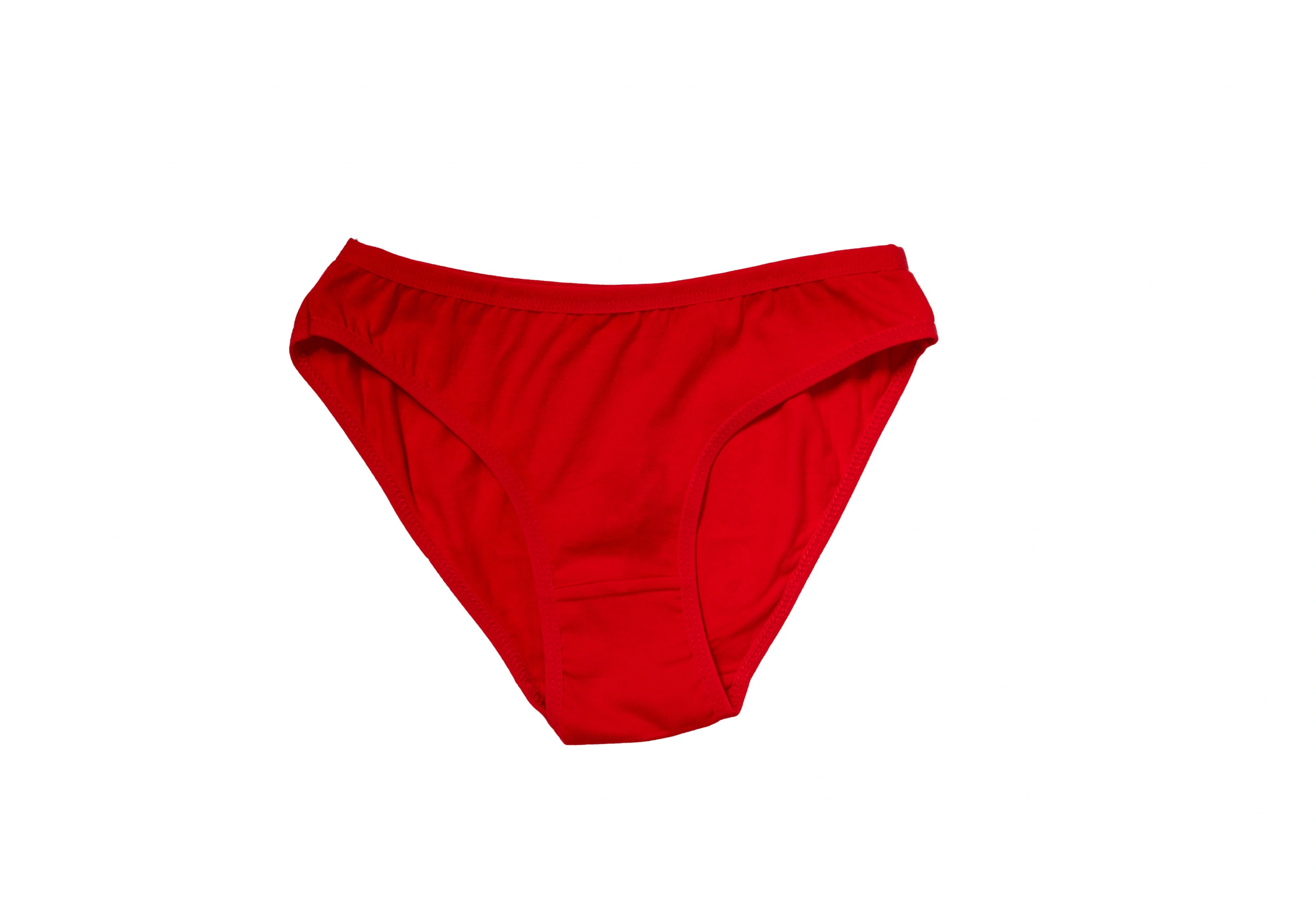 Kırmızı Yılbaşı Desenli Let İt Snow Pamuklu Külot