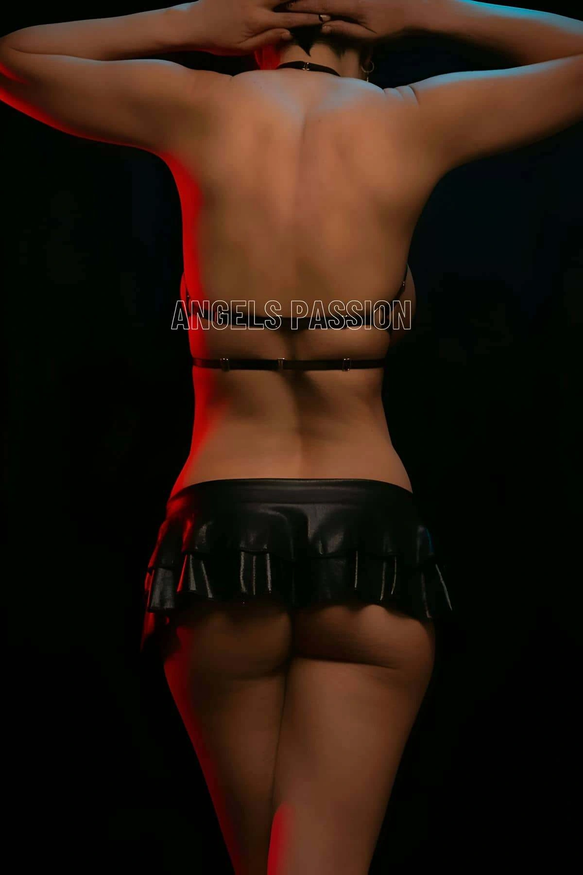 Lastik Ve Halka Detaylı Seksi Göğüs Harness - Fantazi Harness Takım İç Giyim - Brf578