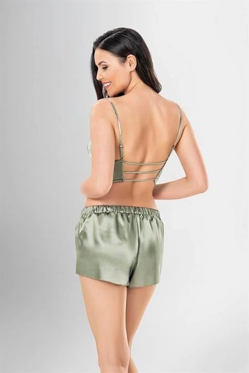 Lesca 3lü Şort Takımı Desenli