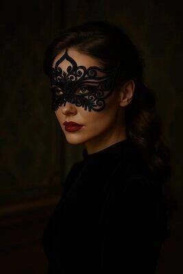 Lesca Dantel Maskeli Balo Maskesi