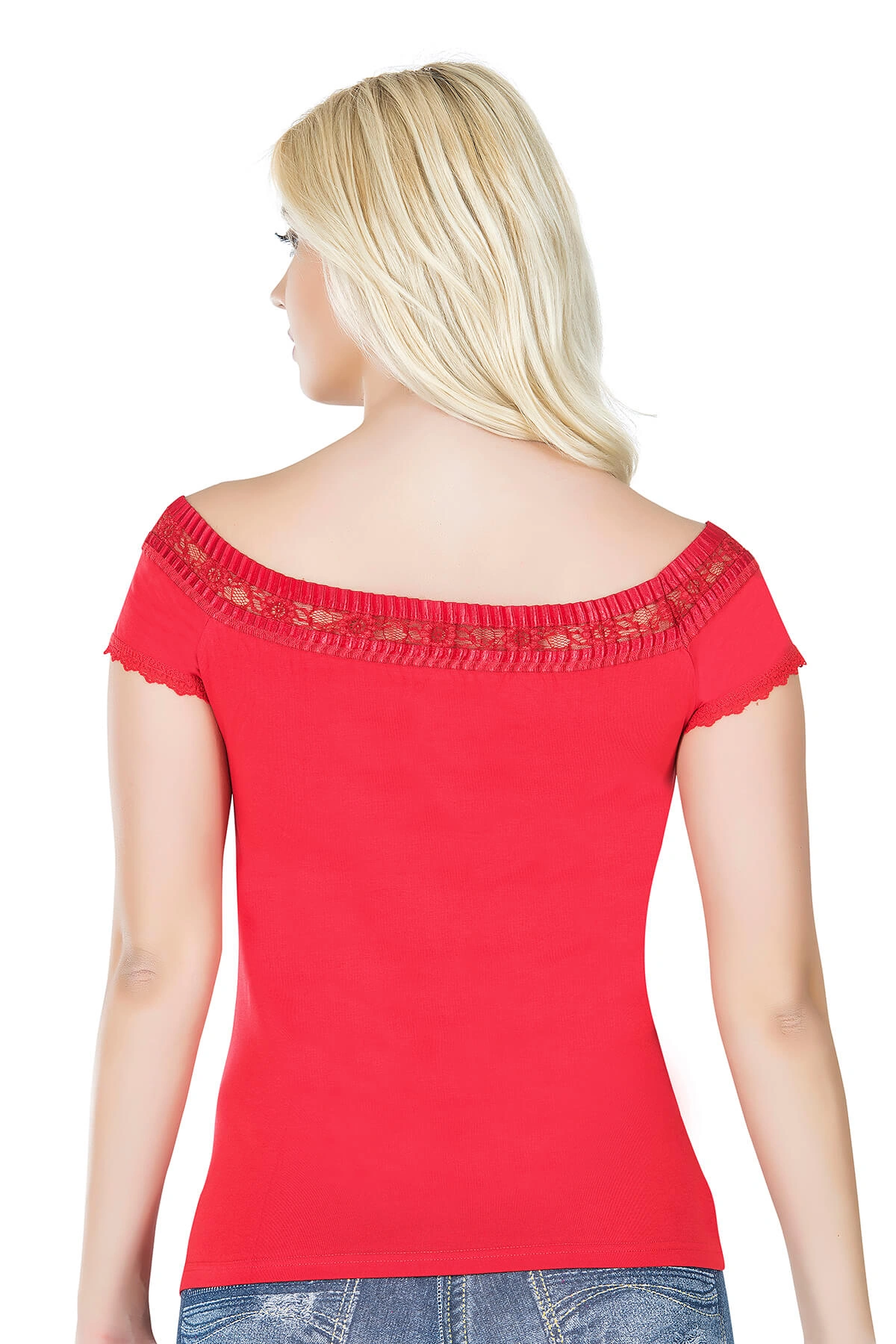 Lesca Dantelli Kadın Tişört 259