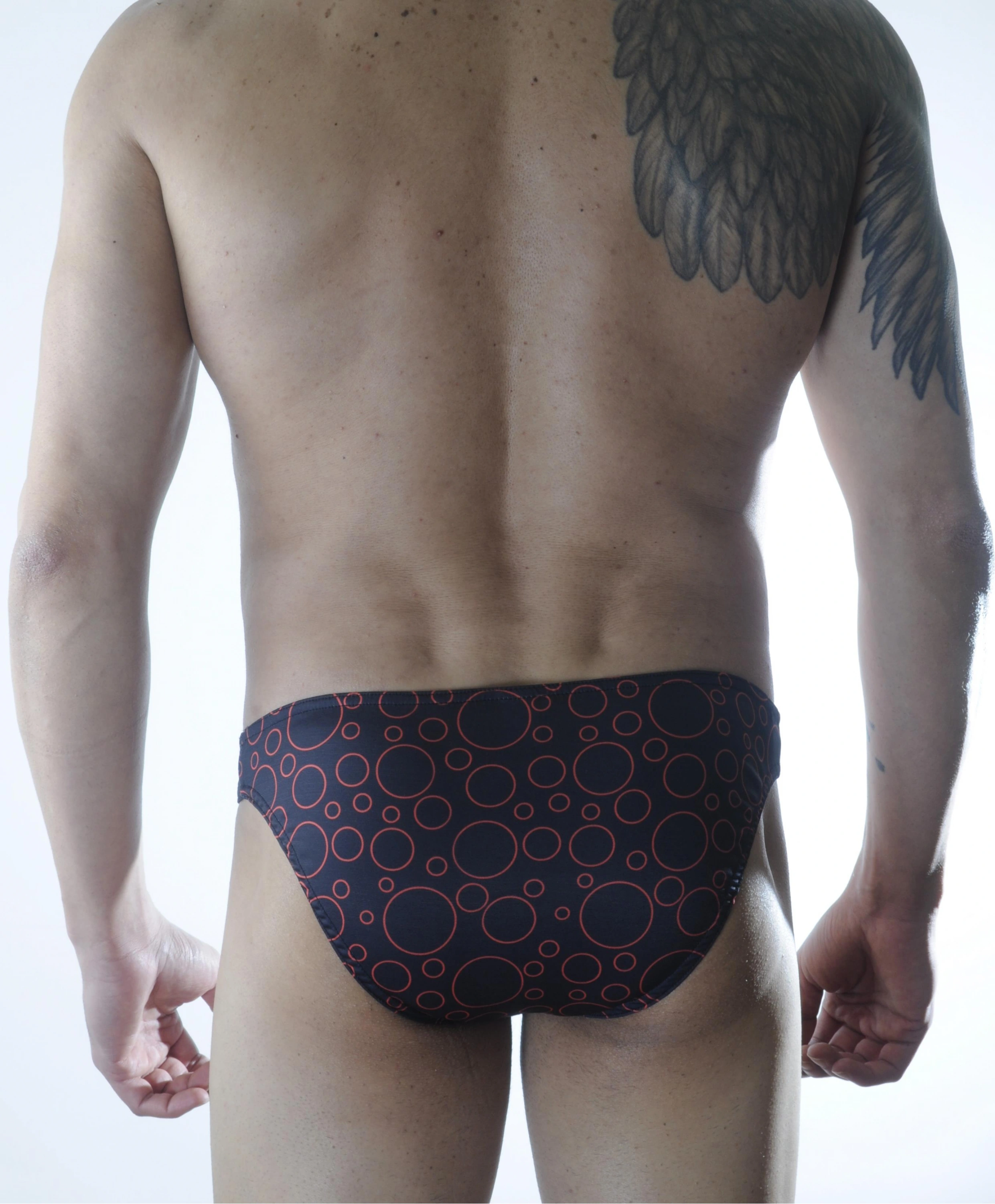 Lesca Erkek Daire Desenli Slip Çamaşır