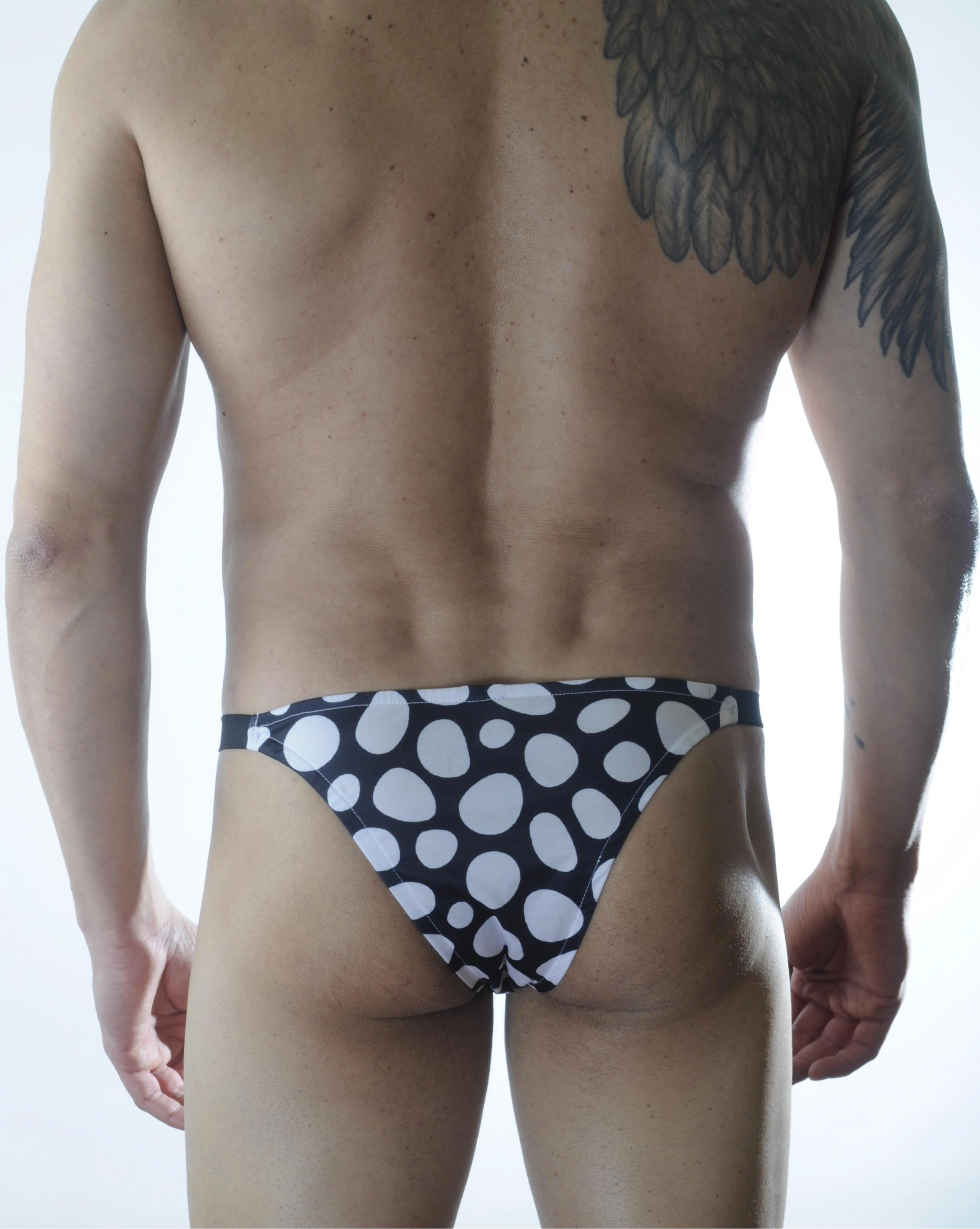 Lesca Erkek Desenli Brazillian Slip İç Çamaşırı