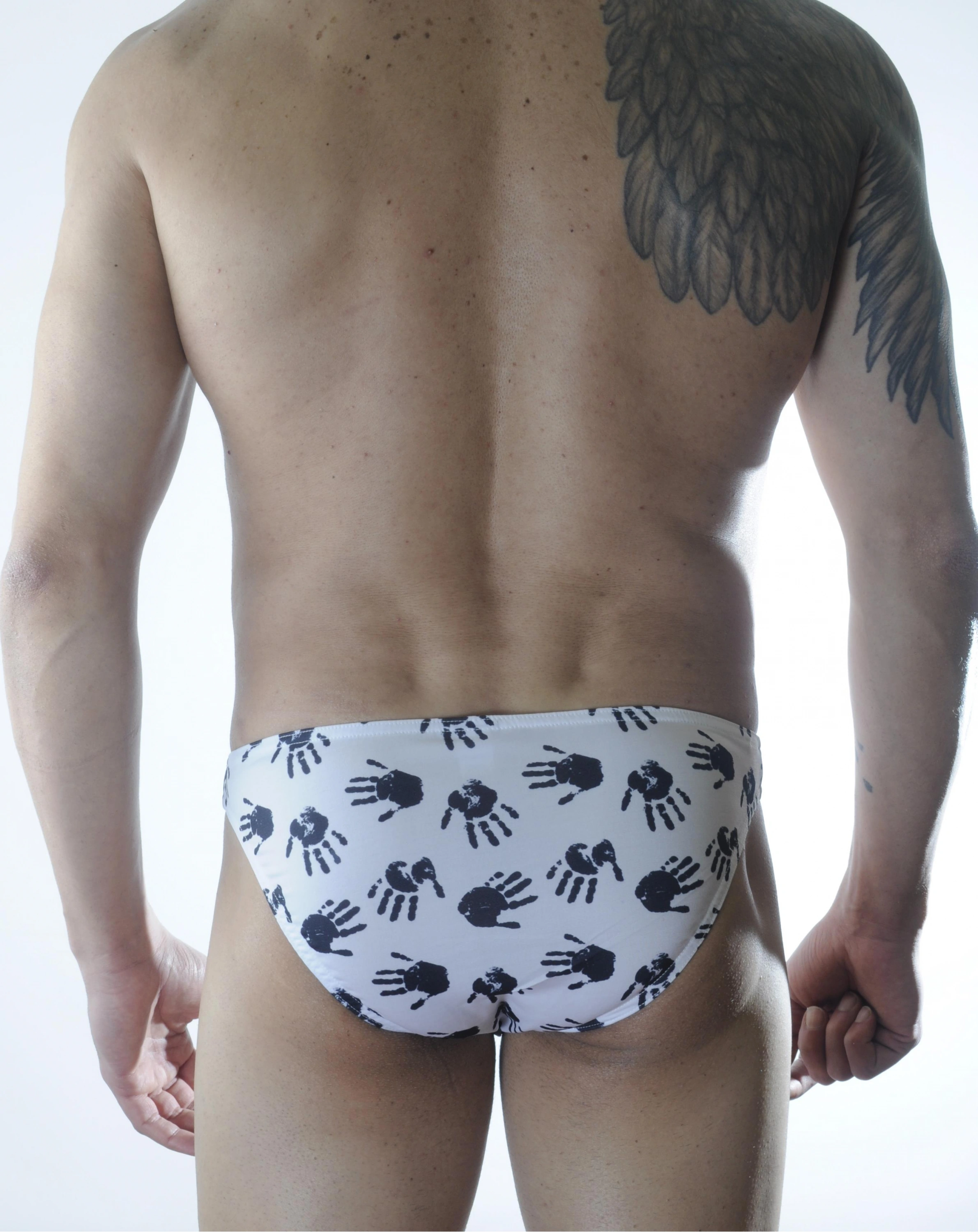 Lesca Erkek El Desenli Slip İç Çamaşırı