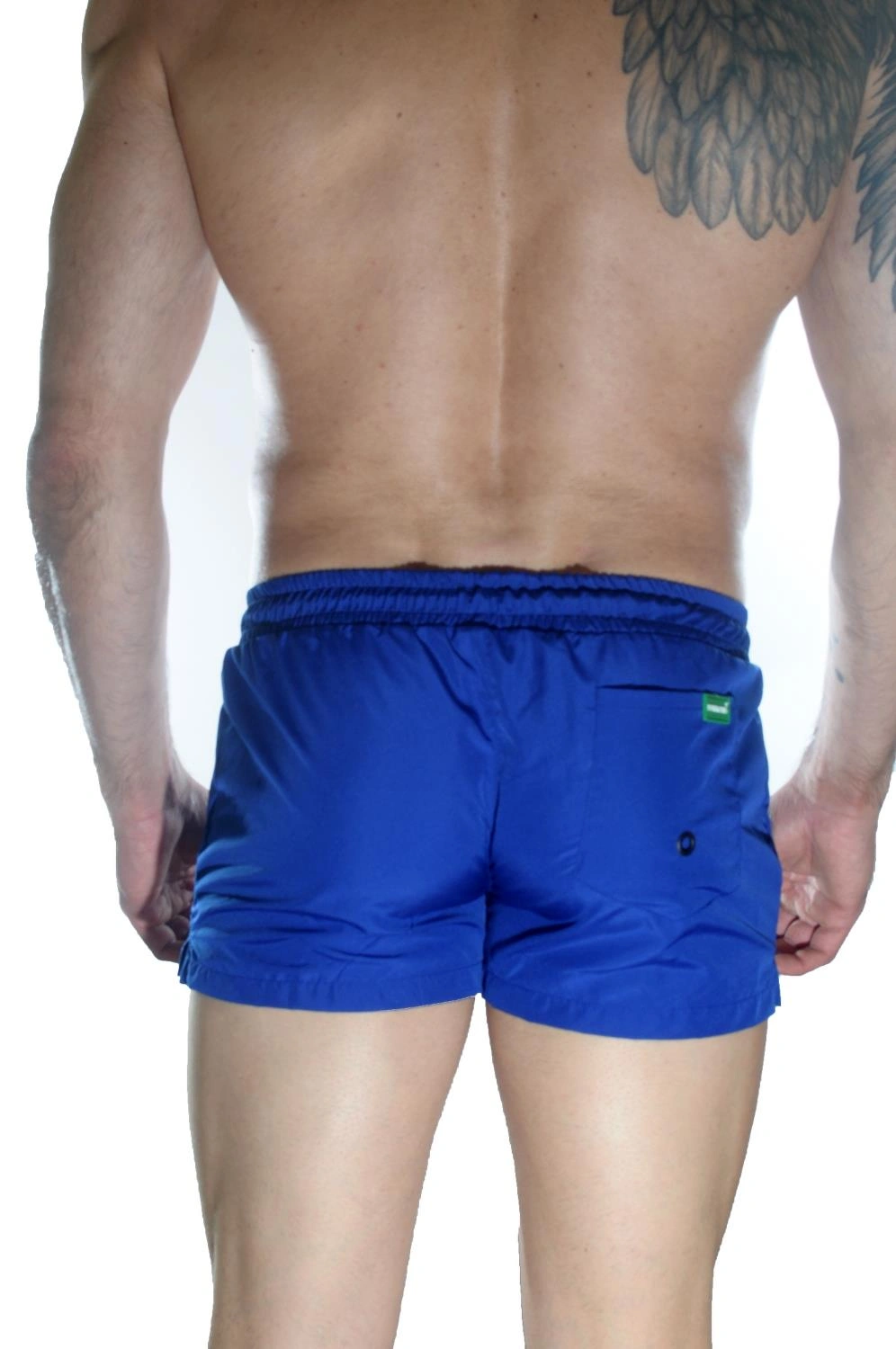 Lesca Erkek Mavi Mini Mayo Short