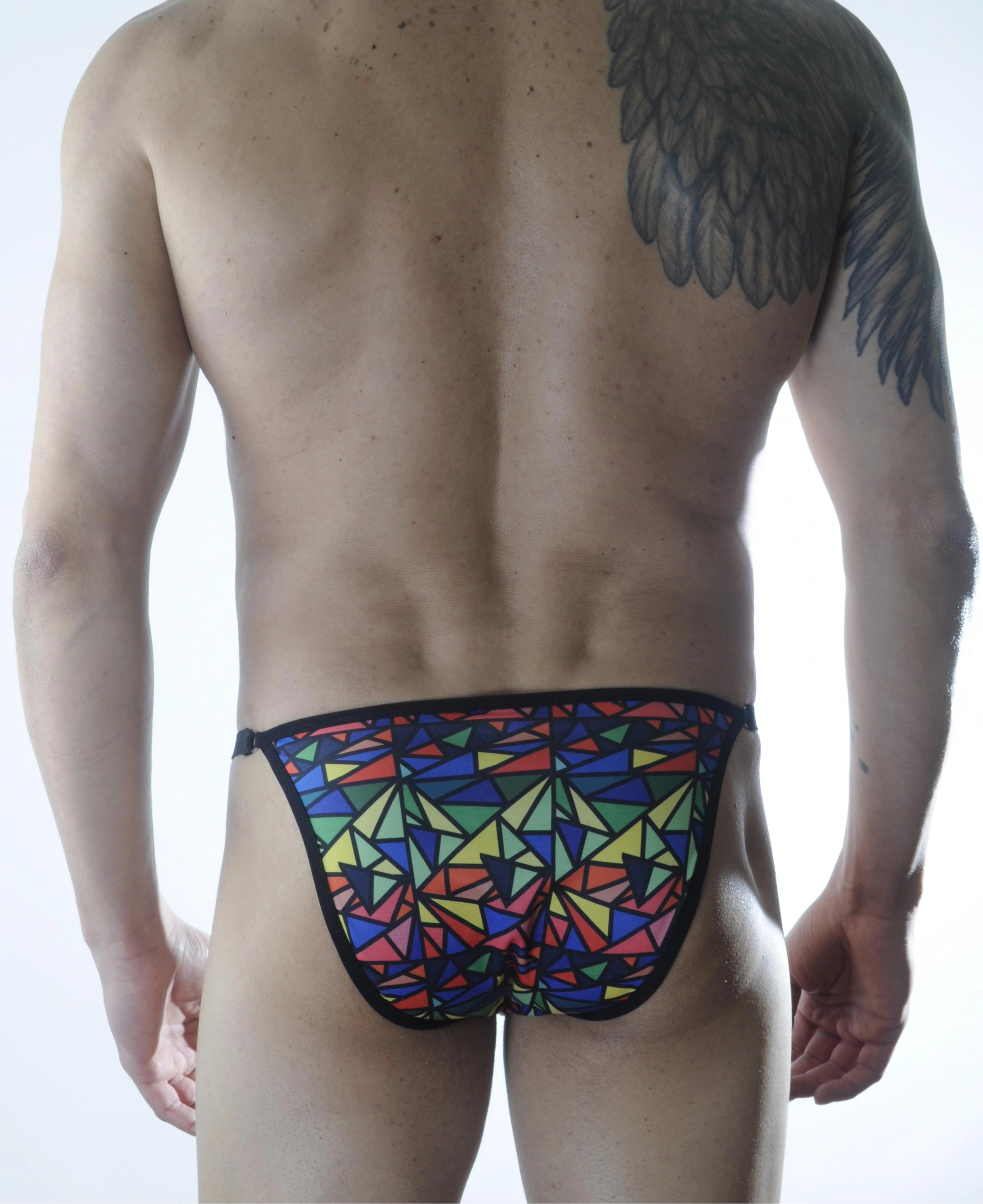 Lesca Erkek Metalli Renkli Slip Çamaşır