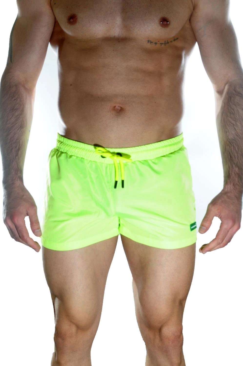 Lesca Erkek Neon Mini Mayo Short