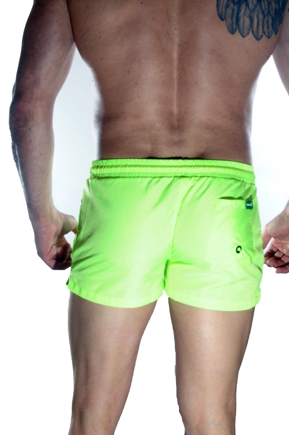 Lesca Erkek Neon Mini Mayo Short