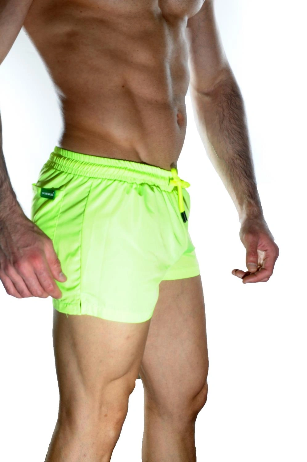 Lesca Erkek Neon Mini Mayo Short