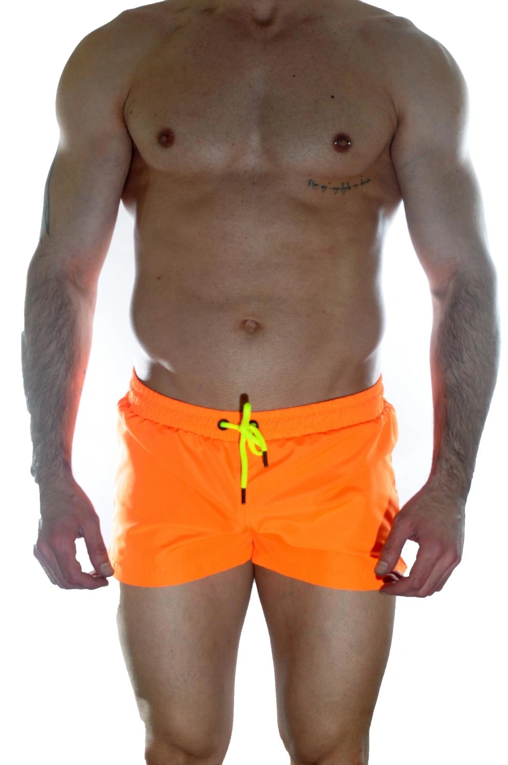 Lesca Erkek Renkli Mini Mayo Short