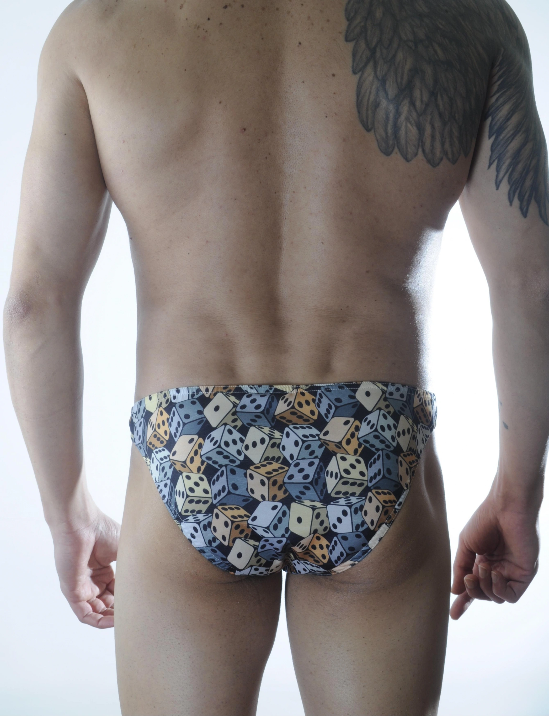 Lesca Erkek Zar Desenli Slip İç Çamaşır