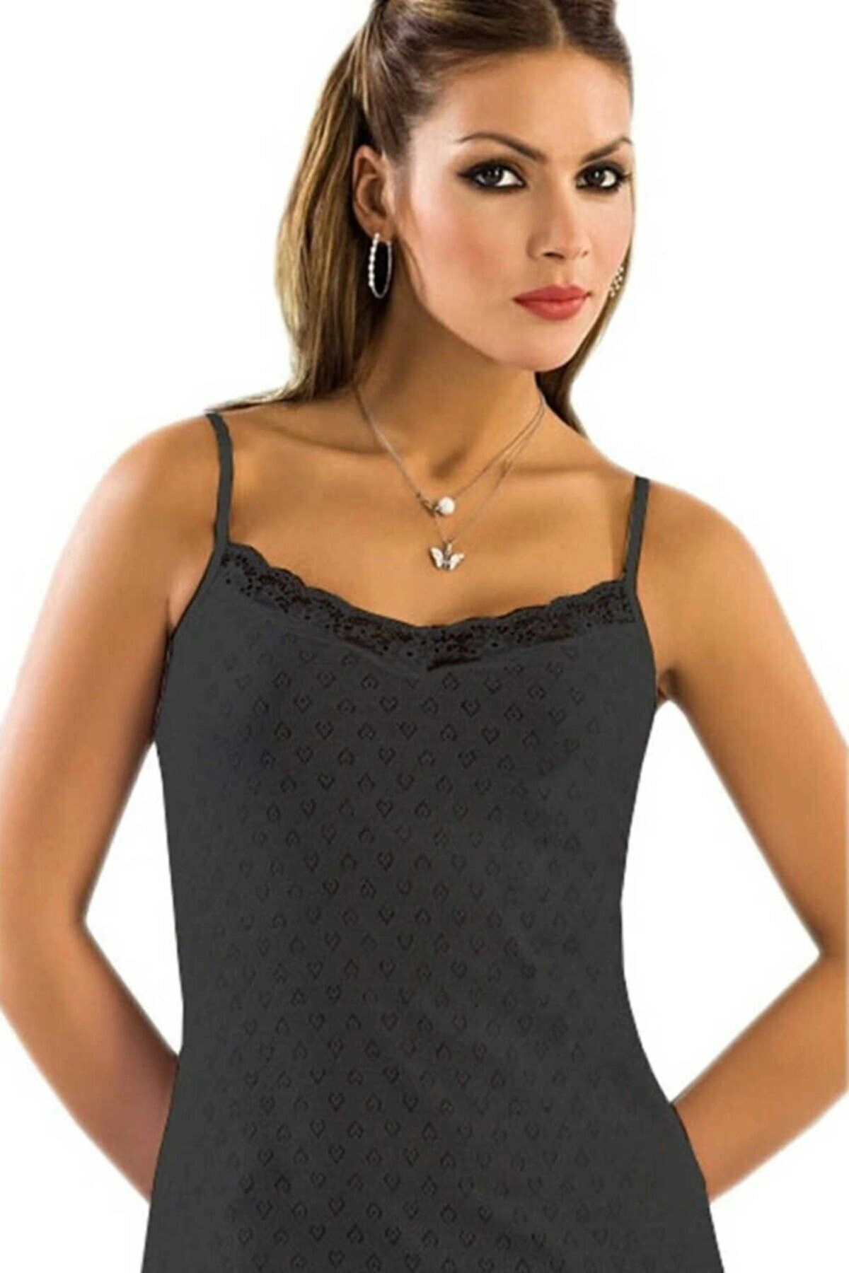 Lesca Jakarlı Dantelli Atlet 2173