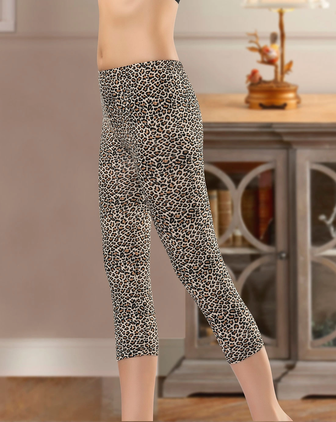 Lesca Leopar Kapri Tayt 475