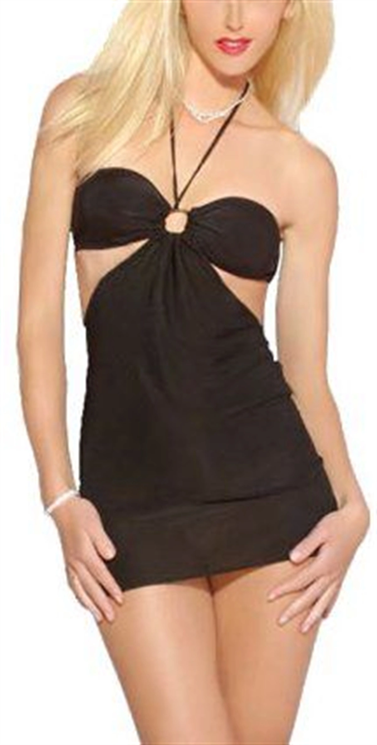 Lesca Lesca B060941 Seksi Mini Elbise