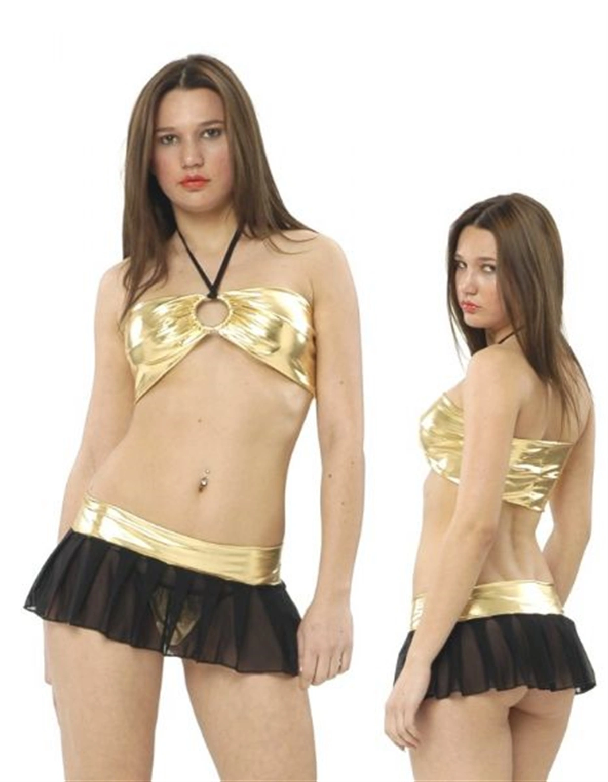 Lesca Lesca B091241 Transparan Etek Ve Büstiyer Takım