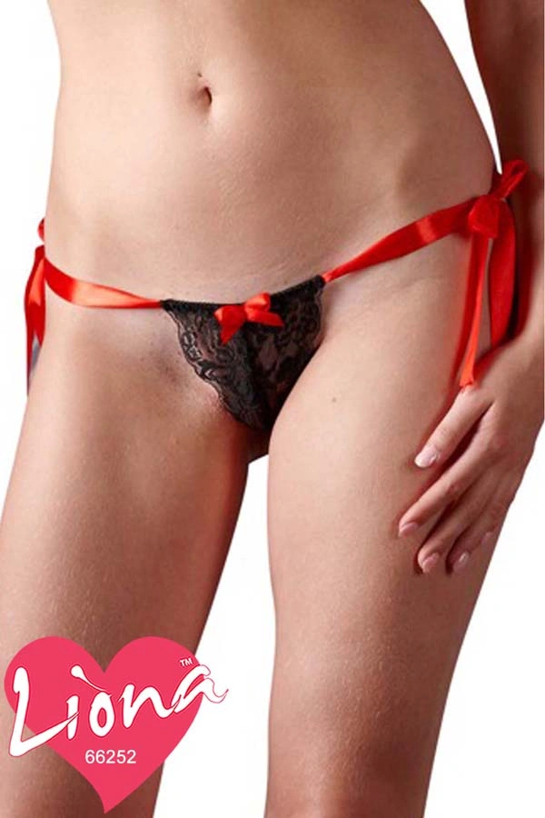 Lesca Lesca Bağcıklı Büyük Beden Tanga