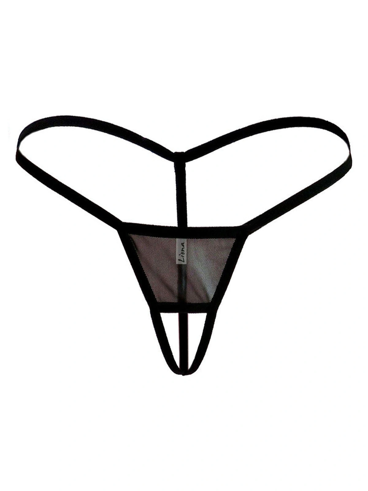 Lesca Lesca Büyük Beden Fantazi İç Giyim Ağı Açık Fantezi G String