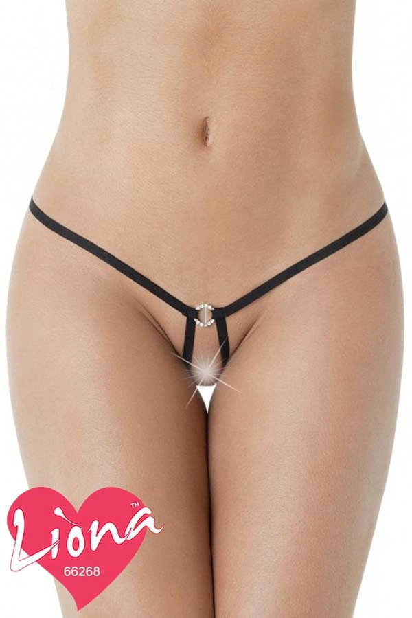 Lesca Lesca Taşlı Büyük Beden G-string
