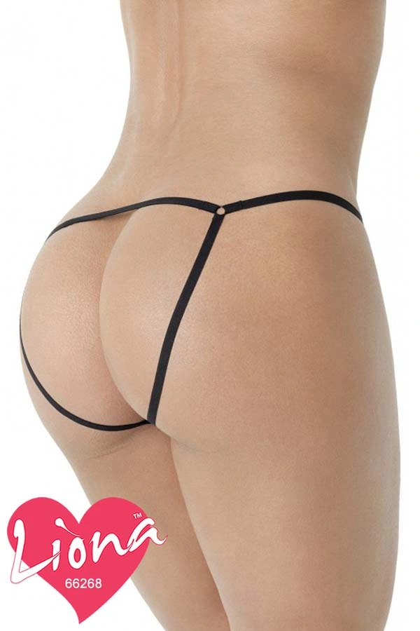 Lesca Lesca Taşlı Büyük Beden G-string