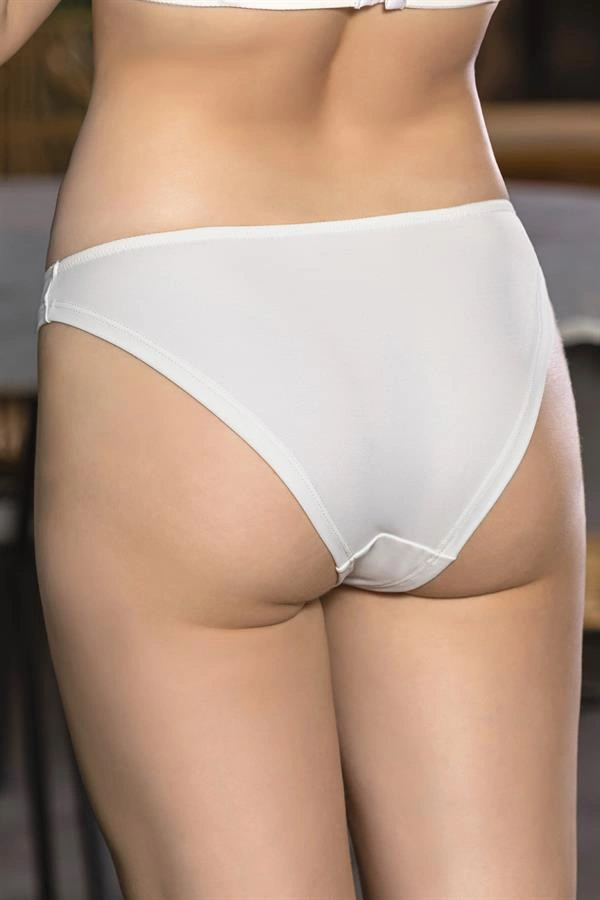 Lesca Slip Külot Ekru (brf21181)