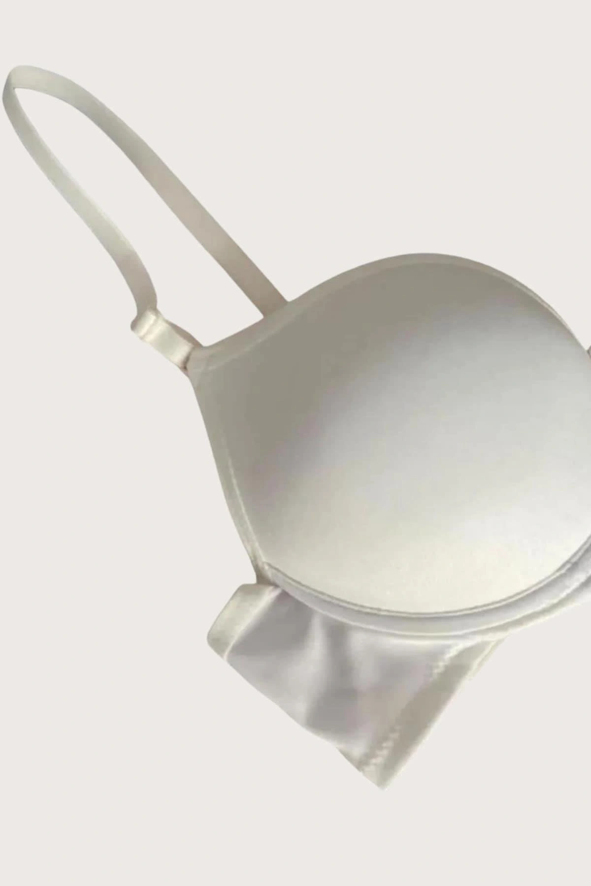 Mikro Kumaş Push Up Dolgulu Balenli Günlük Tek Destekli Sütyen