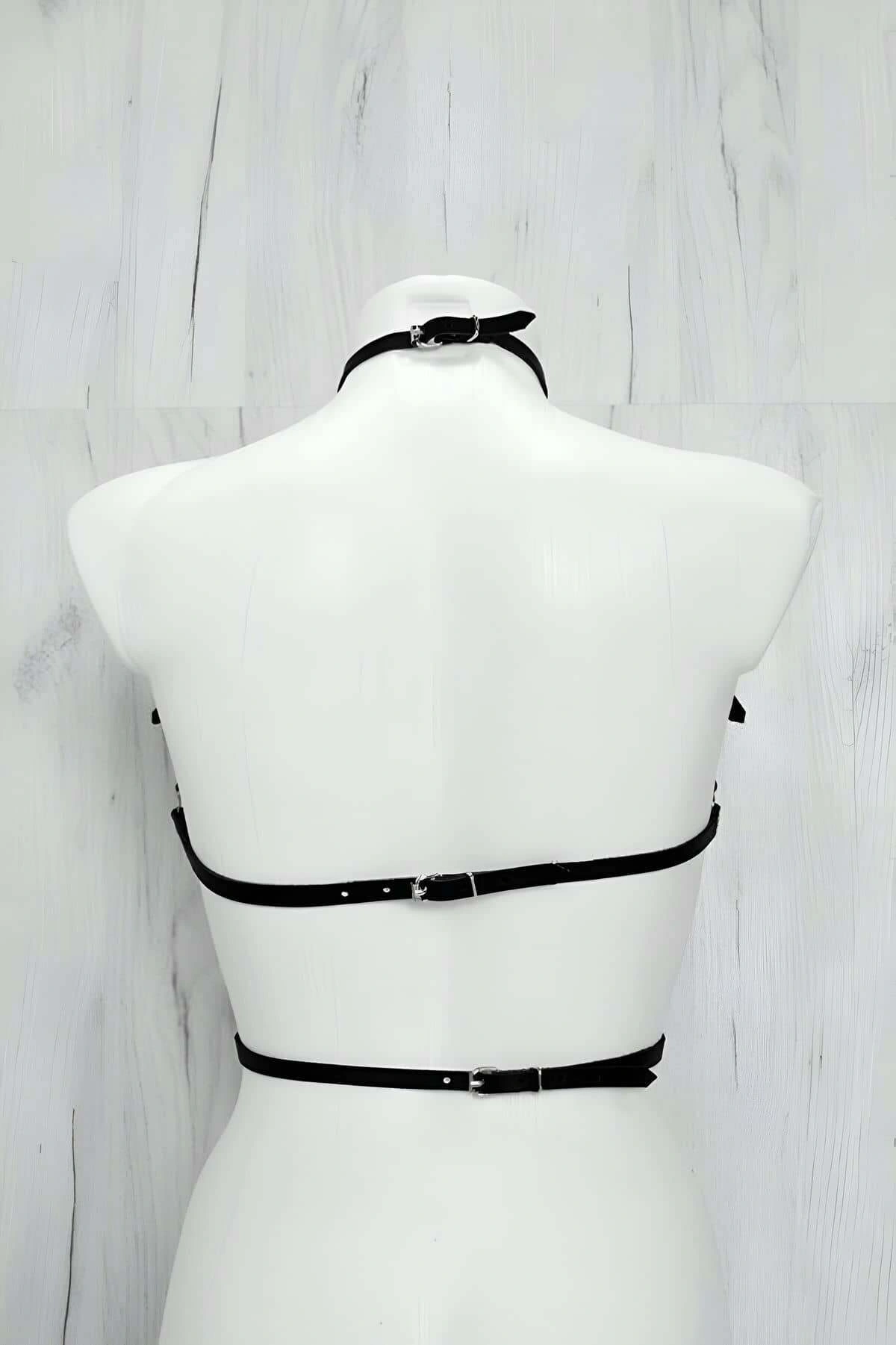 Seksi Giyim Deri Harness - Brf330