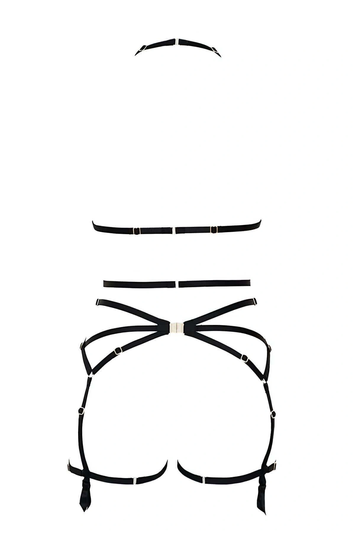 Şık Ve Seksi Harness  Jartiyer - Brf348