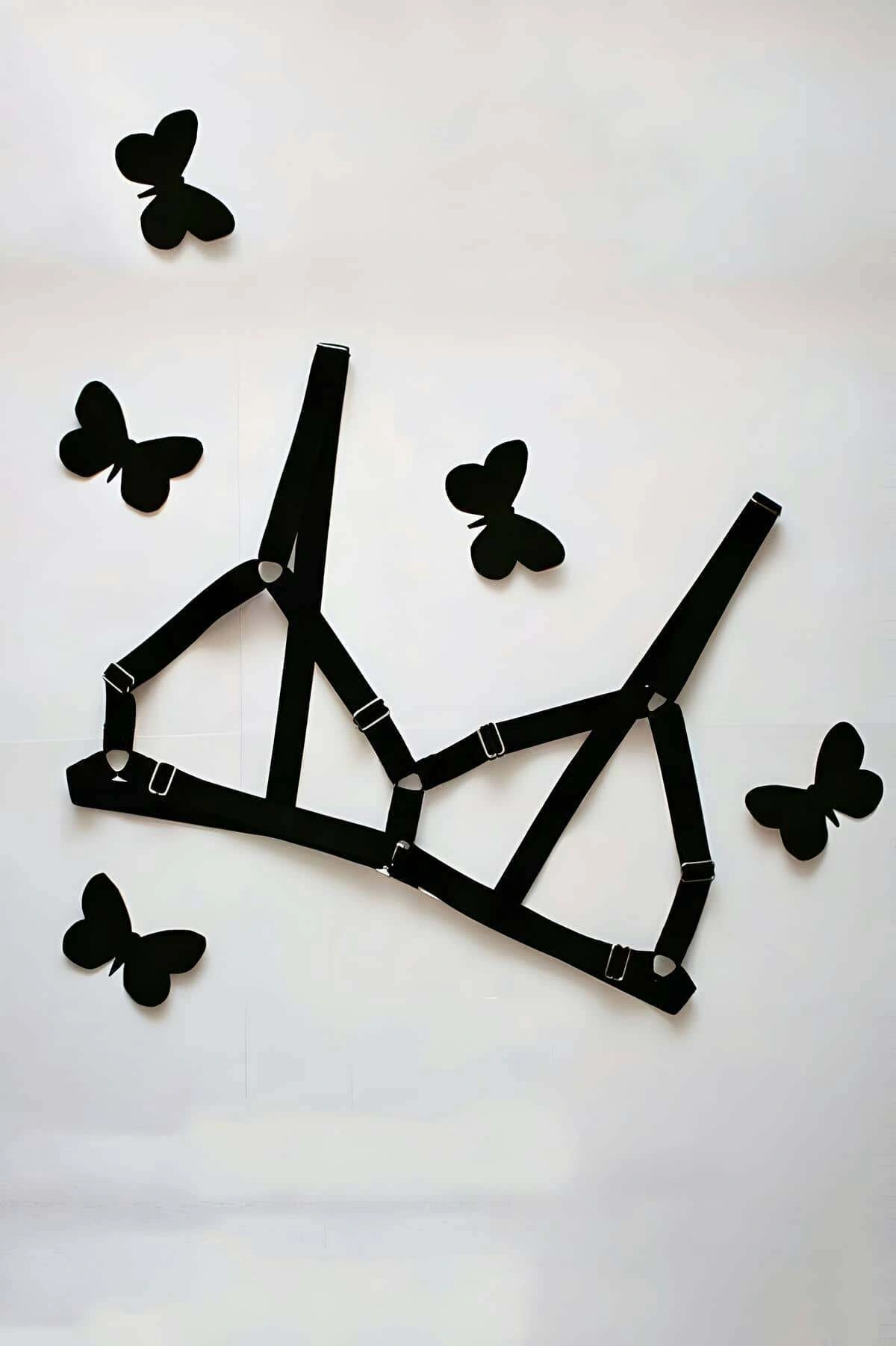 Şık Ve Seksi Sütyen Harness - Brf168