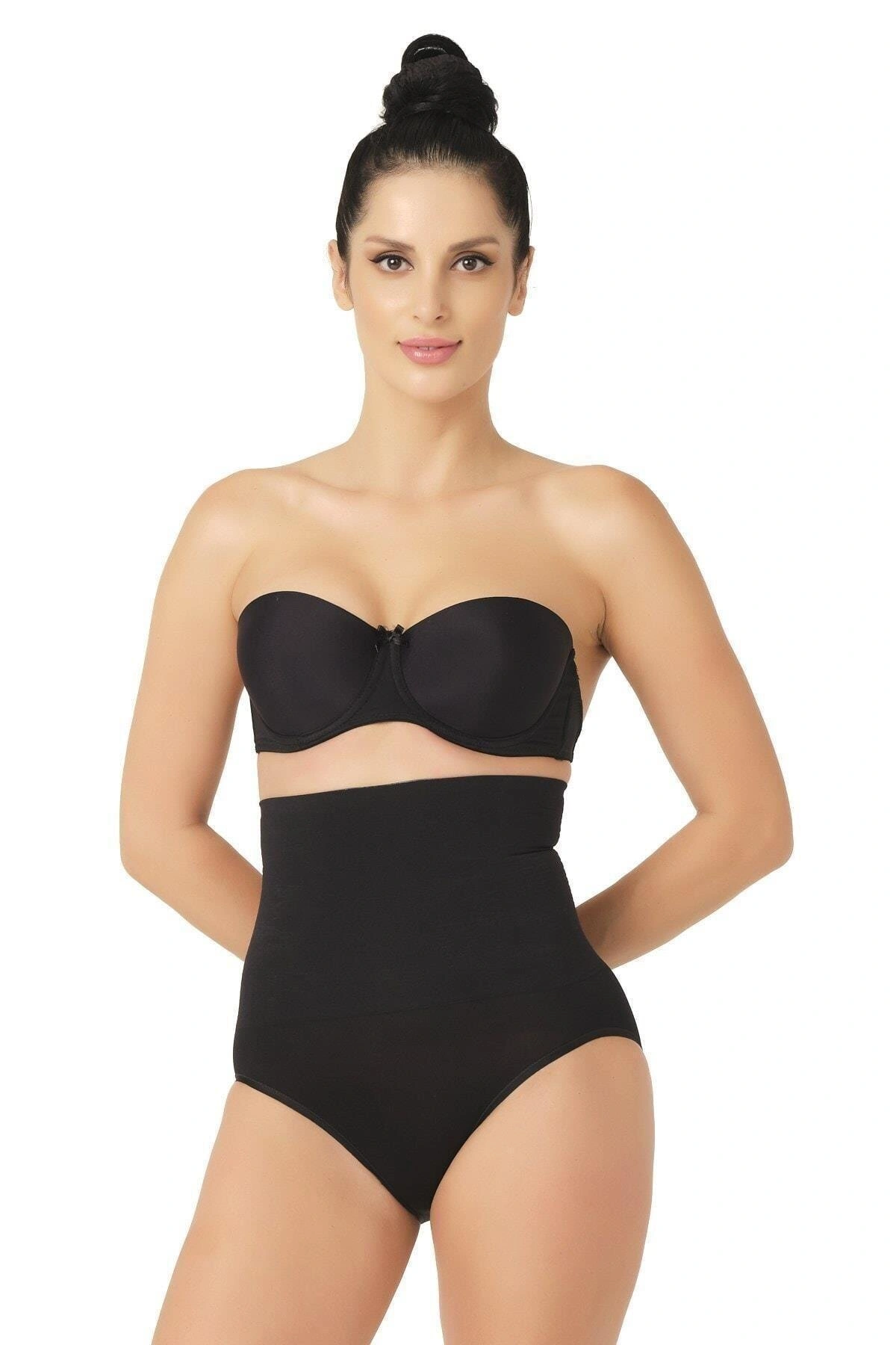 Siyah Mı Emay 2029 Masajlı Double Slip Korse