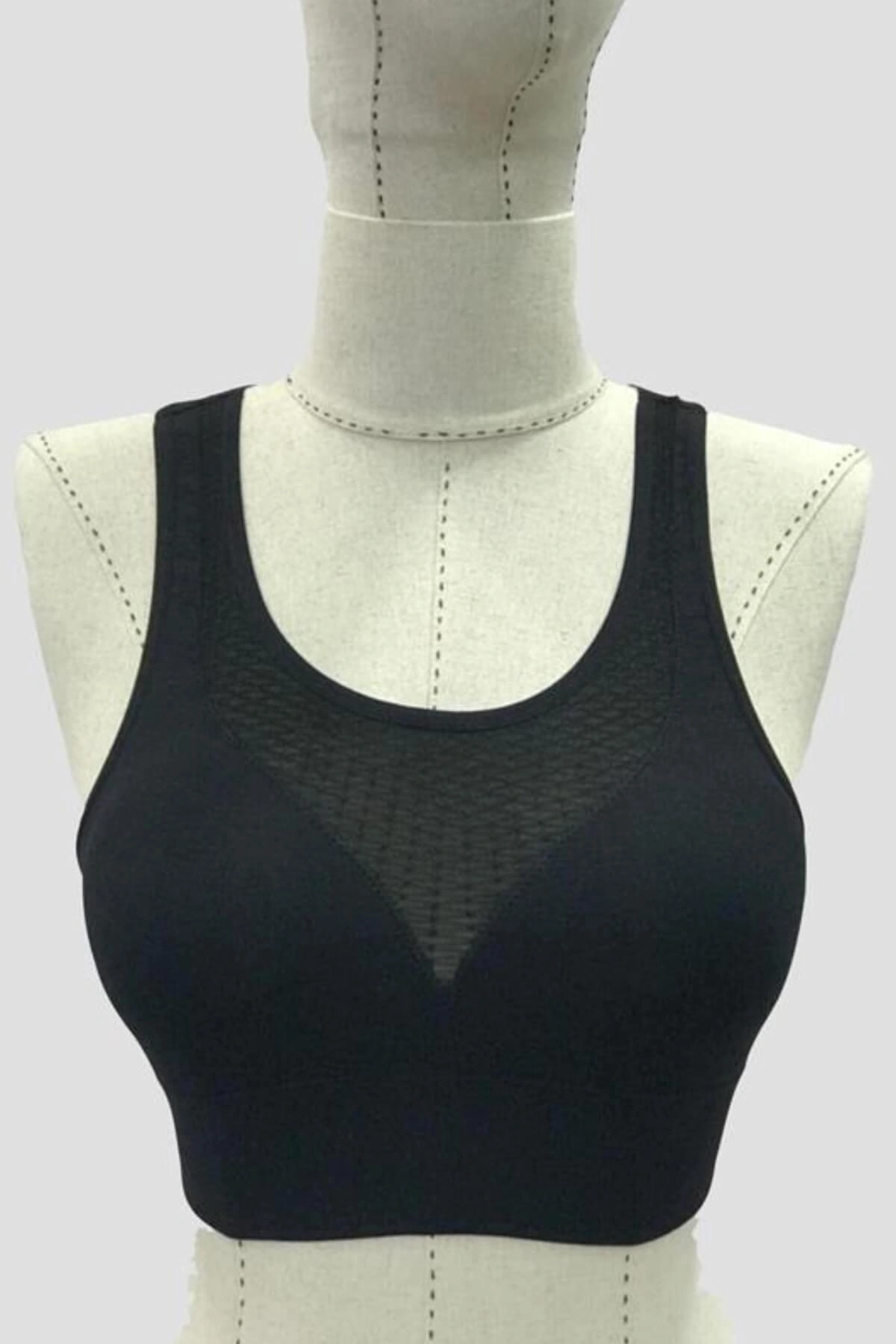 Siyah Mı Emay 4028 Seamless Tül Toparlayıcı Büstiyer