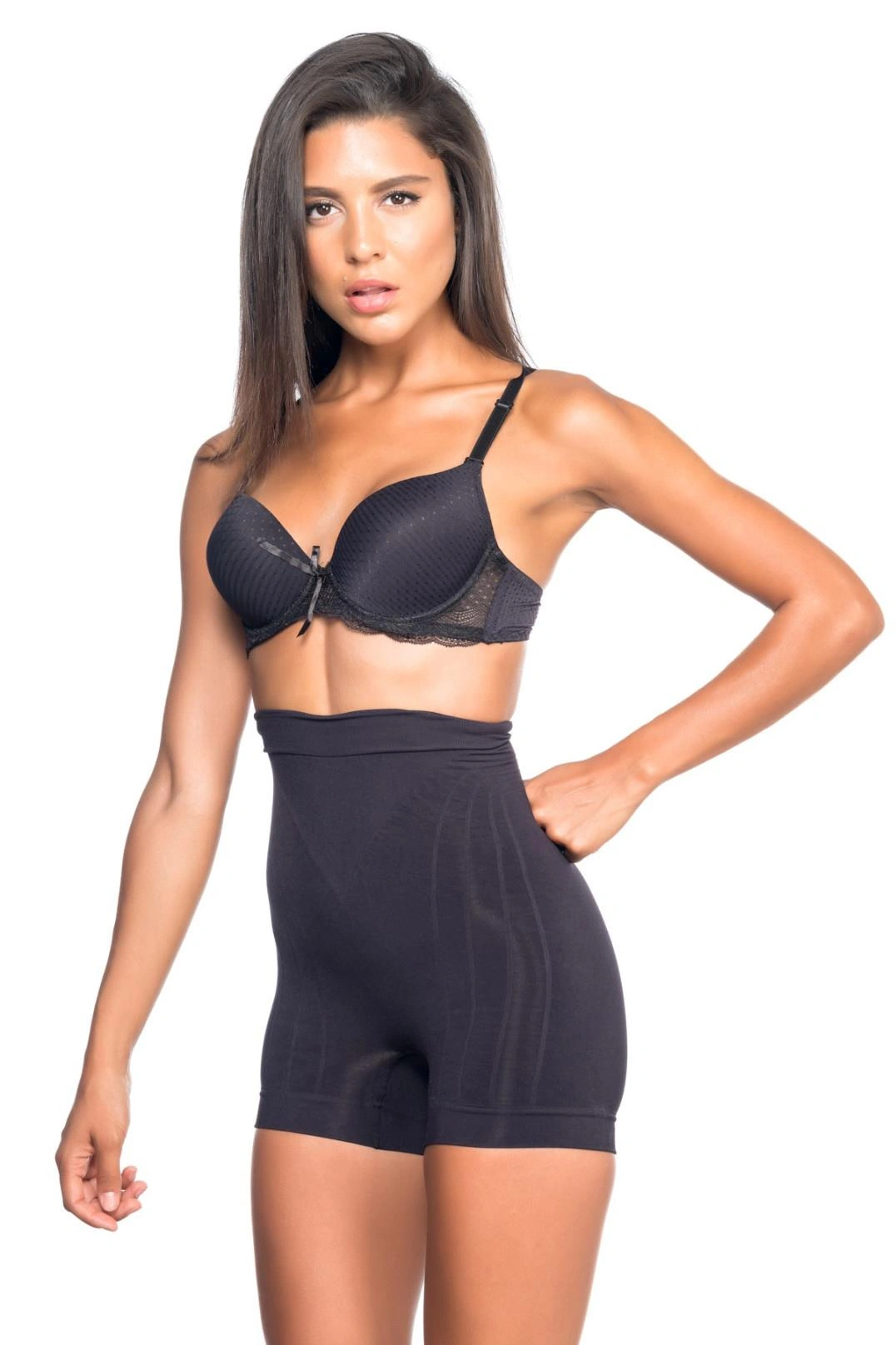 Siyah Mı Emay 7027 Düşük Bel Boxer Korse