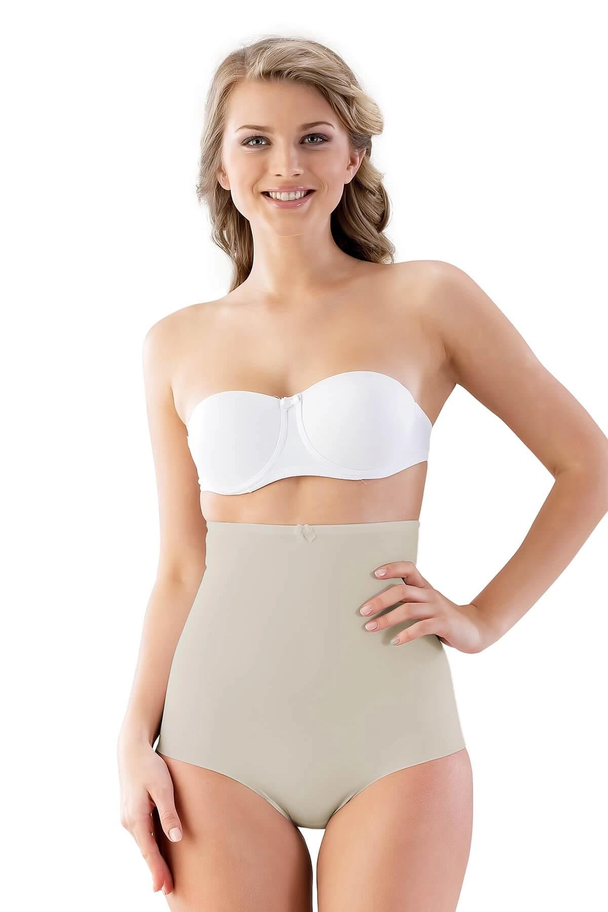 Ten Mı Emay 2813 Yüksek Bel Slip Lazer Korse