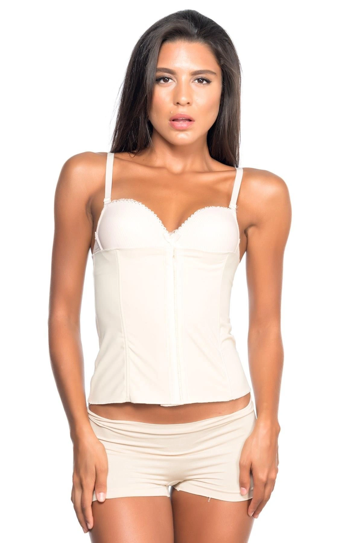 Ten Mı Emay 2865 Agraflı Balen Destekli Lazer Bel Korse