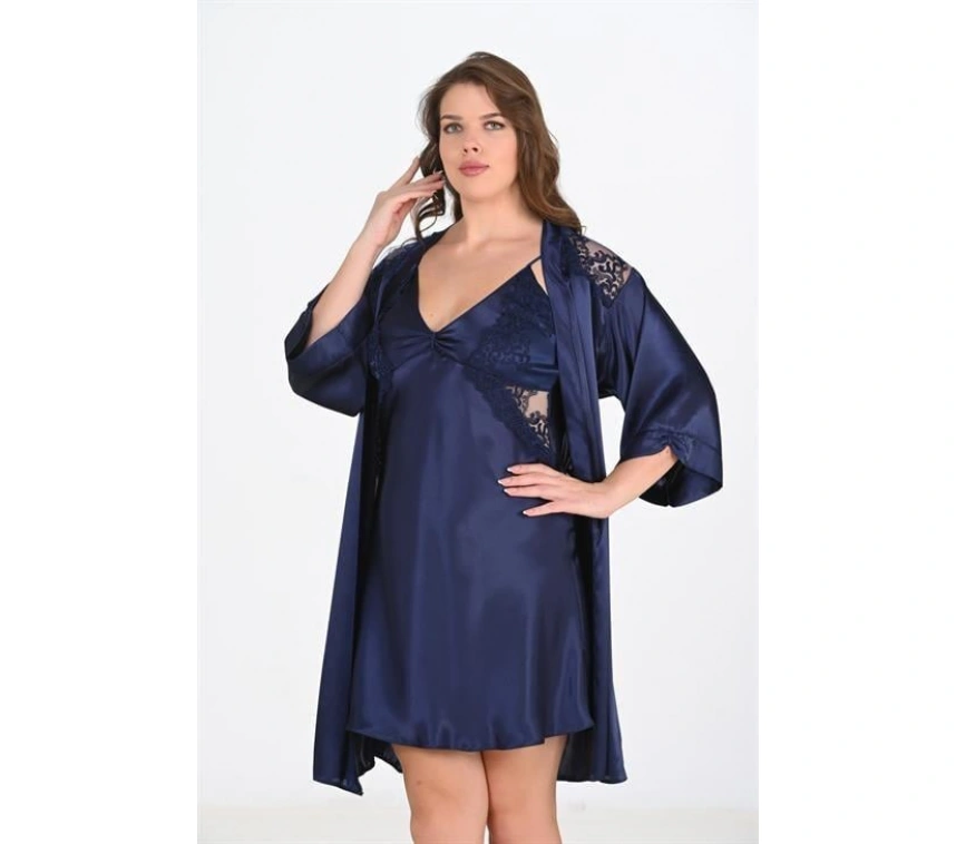 2li Lacivert Sabahlık Takımı Bigsize 6208