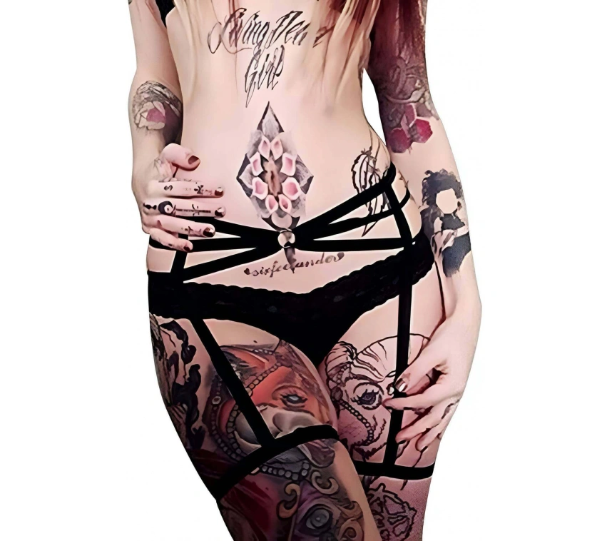 3 Sıralı Seksi Jartiyer - Brf208