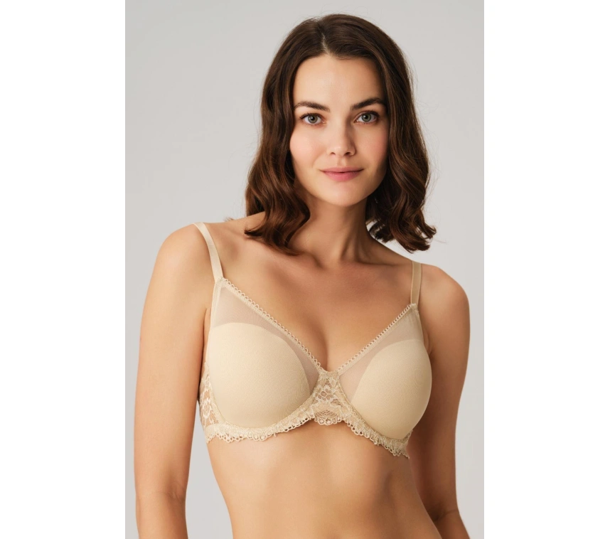 Balenli Desteksiz Dolgusuz Toparlayıcı Dantelli Küçültücü Sütyen