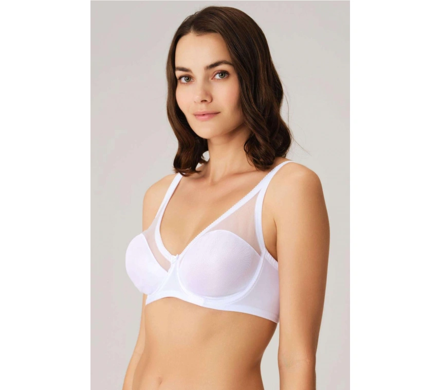 Balenli Desteksiz Dolgusuz Toparlayıcı Günlük Klasik Küçültücü Sütyen