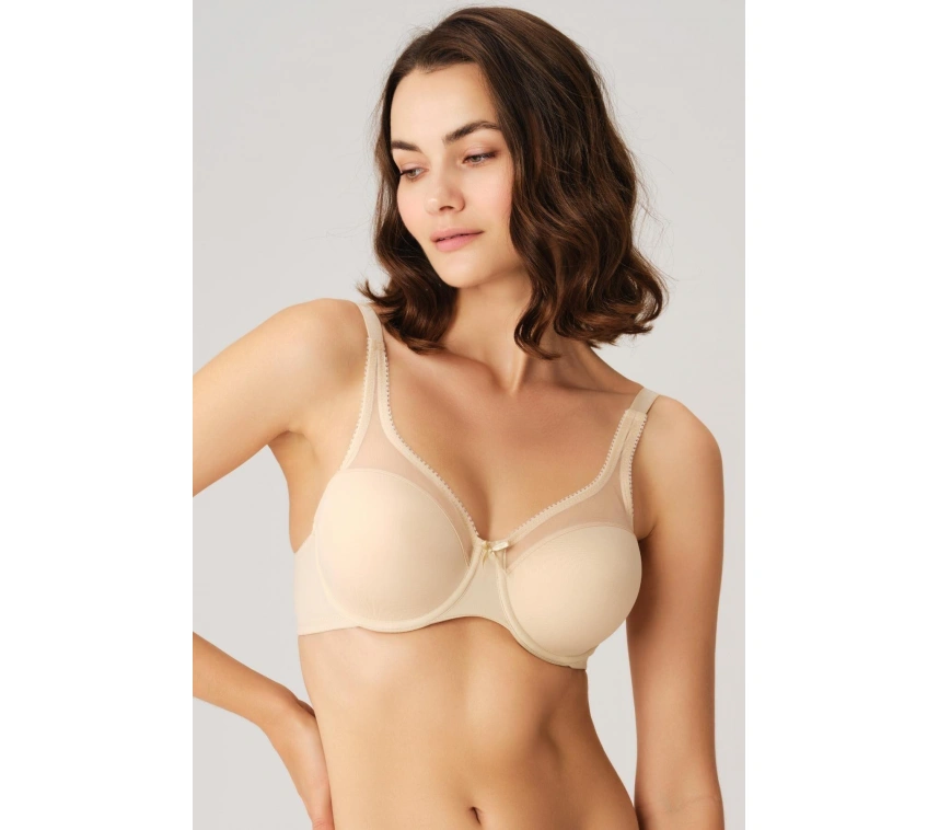 Balenli Desteksiz Dolgusuz Toparlayıcı Yumuşak Süngerli Günlük Klasik Küçültücü Sütyen