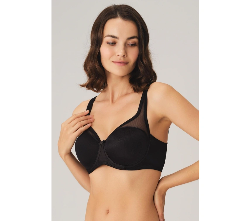 Balenli Desteksiz Dolgusuz Toparlayıcı Yumuşak Süngerli Günlük Klasik Küçültücü Sütyen