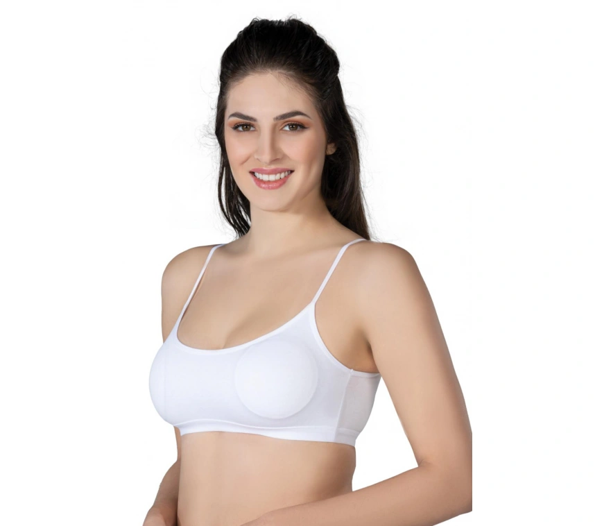 Beyaz Mı Emay 1425 Modal Cotton Pedli Büstiyer