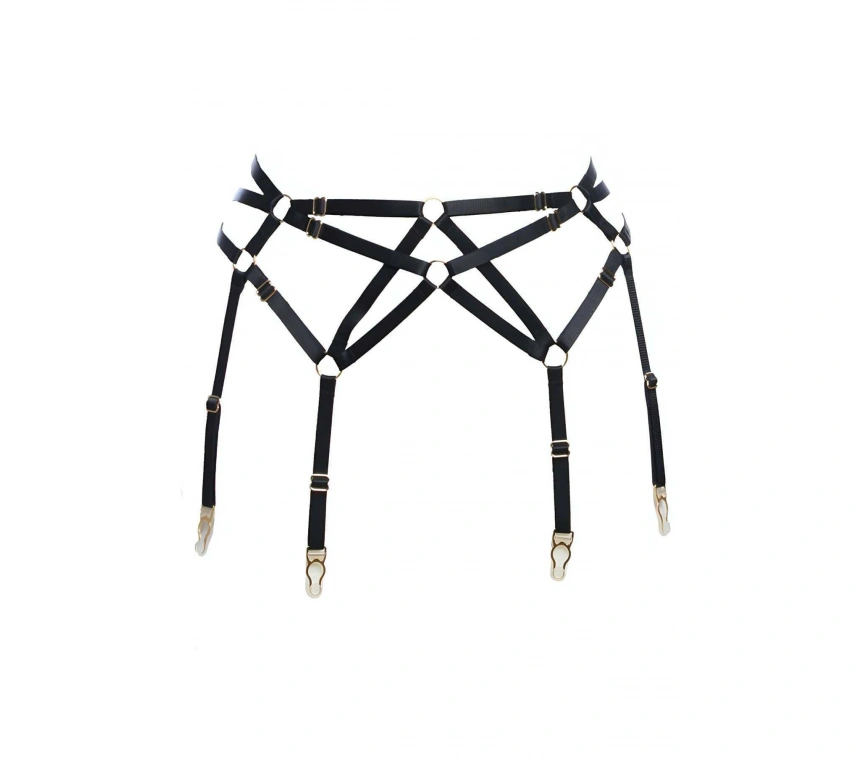 Çapraz Detaylı Şık Harness Jartiyer - Brf146