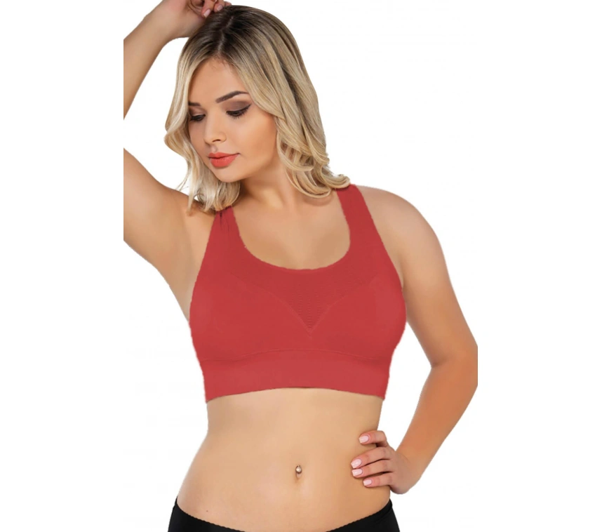 Coral Mı Emay 4027 Seamless Tül Pedli Toparlayıcı Büstiyer