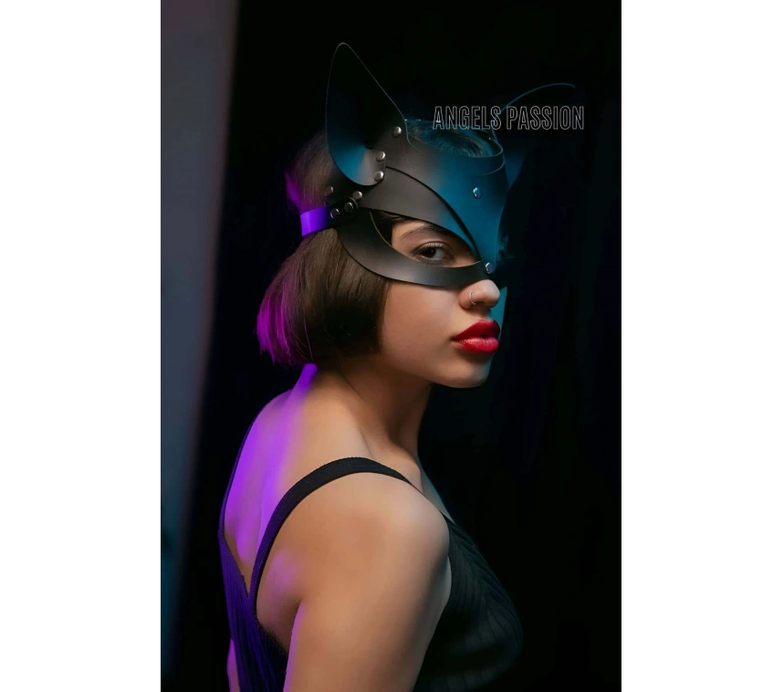 Deri Kedi Maske, Deri Maske, Maske Çeşitleri - Brf557