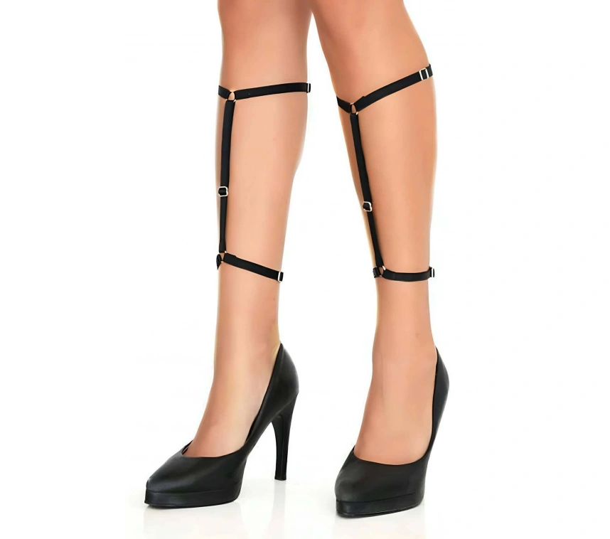 Diz Altı Seksi Lastik Harness - Brf175
