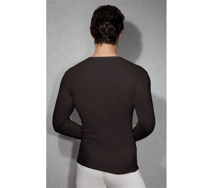 Doreanse Erkek  Yuvarlak Yaka Uzun Kol T Shirt 2965