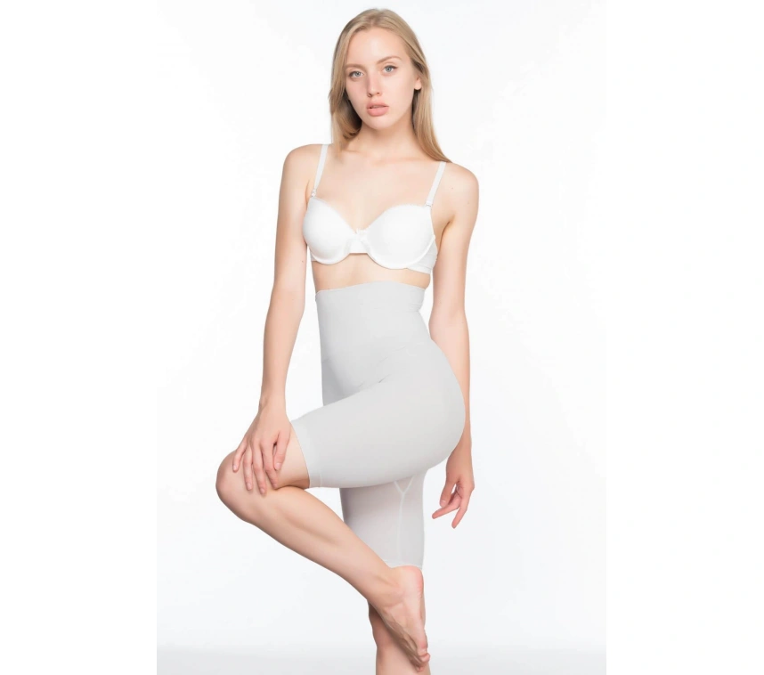 Ekru Mı Emay 3200 Pantolon Altı Soft Double Boxer Korse