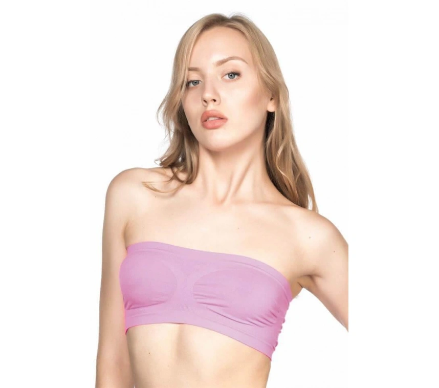 Fuşya Mı Emay 4002 Soft Straplez Büstiyer