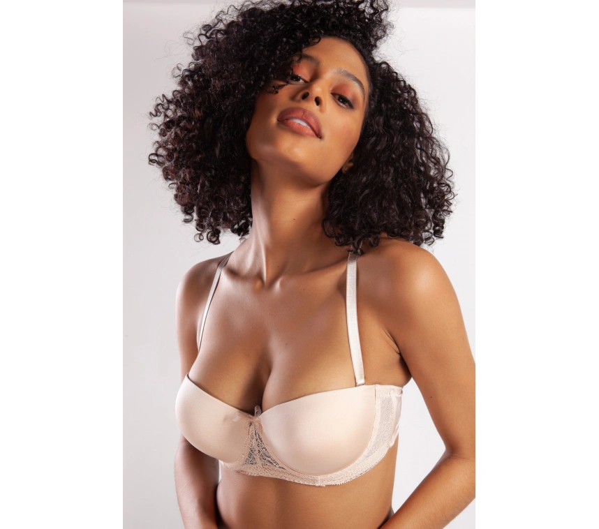 Gala Push-up Strapless Bra, Ten Konforlu Ve Şık Sütyen, Strapless