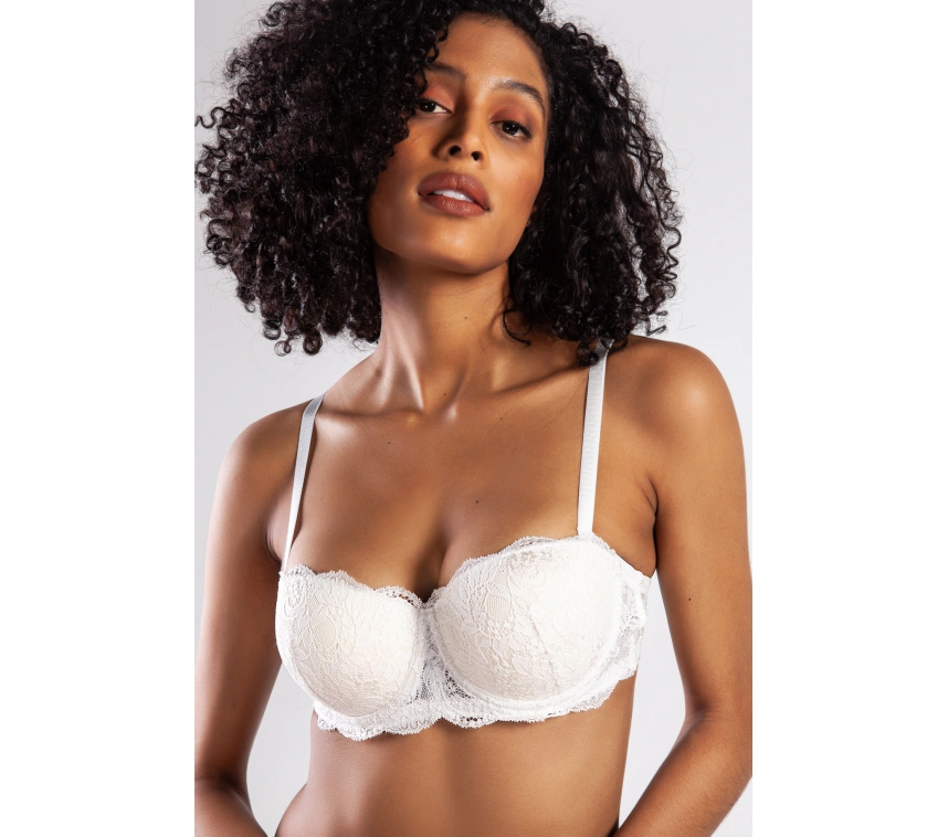 G.colors Push Up Strapless Bra, Ekru Konforlu Ve Şık Sütyen